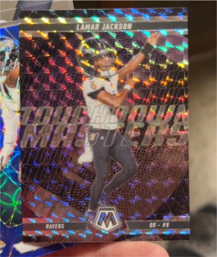 2025 Panini Mosaic Touchdown Masters #5 Lamar Jackson — front