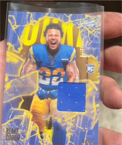 2024 Panini Absolute Rookie Force #RF-BCM Blake Corum — front
