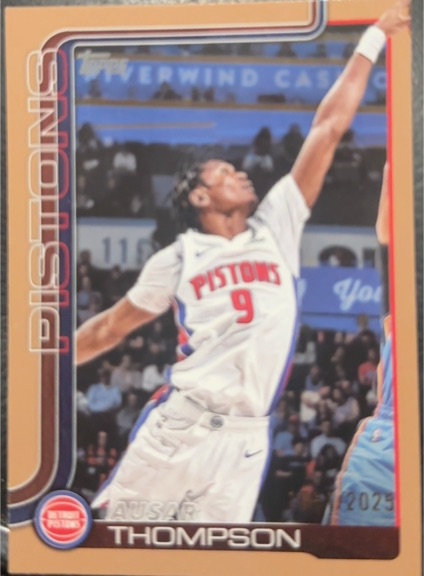 2025-26 Topps #44 Ausar Thompson — front