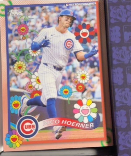 2025 Topps Tokyo Series #8 Nico Hoerner — front