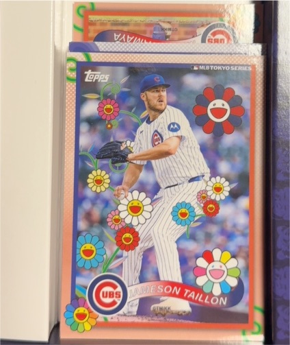 2025 Topps MLB Tokyo Series #10 Jameson Taillon — front