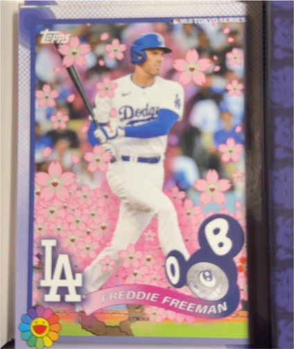 2025 Topps Tokyo Series #9 Freddie Freeman — front