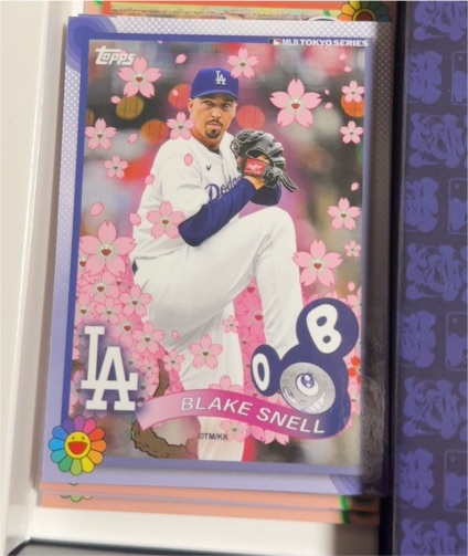 2025 Topps MLB World Tour Tokyo Series #7 Blake Snell — front