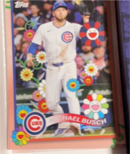 2025 Topps Tokyo Series Takashi Murakami #20 Michael Busch — front