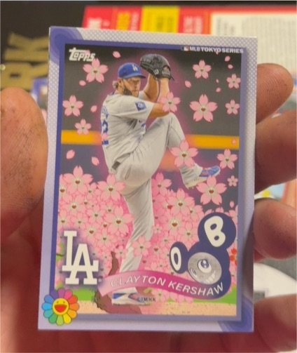 2025 Topps Tokyo Series #3 Clayton Kershaw — front
