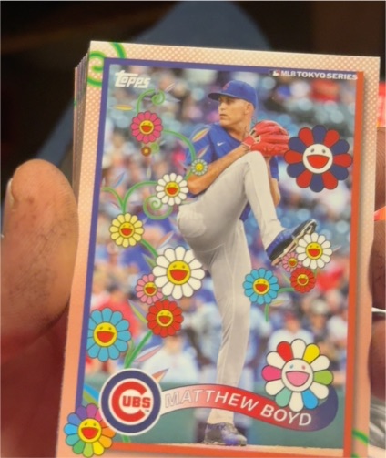 2025 Topps Takashi Murakami MLB World Tour Tokyo Series #22 Matthew Boyd — front