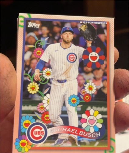 2025 Topps MLB World Tour Tokyo Series #20 Michael Busch — front
