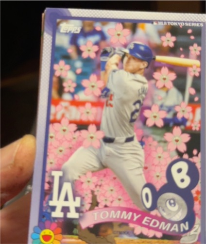 2025 Topps MLB World Tour Tokyo Series Takashi Murakami #19 Tommy Edman — front
