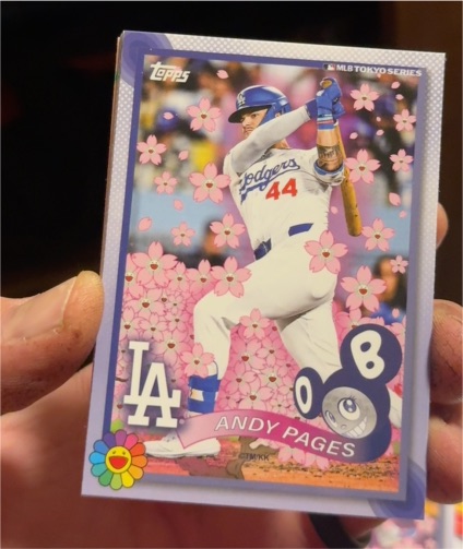 2025 Topps Tokyo Series #17 Andy Pages — front