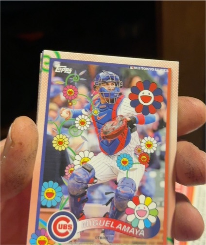 2025 Topps MLB World Tour Tokyo Series #14 Miguel Amaya — front