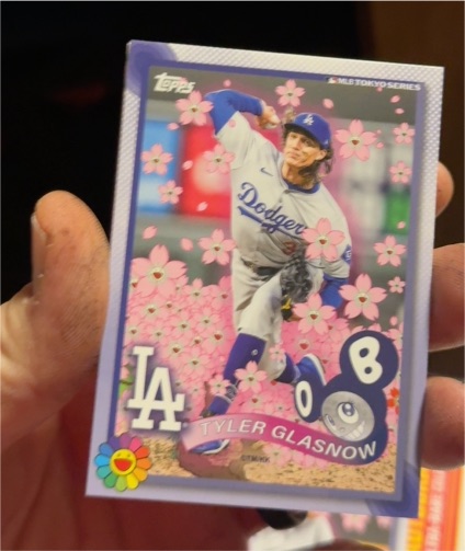 2025 Topps Tokyo Series #13 Tyler Glasnow — front