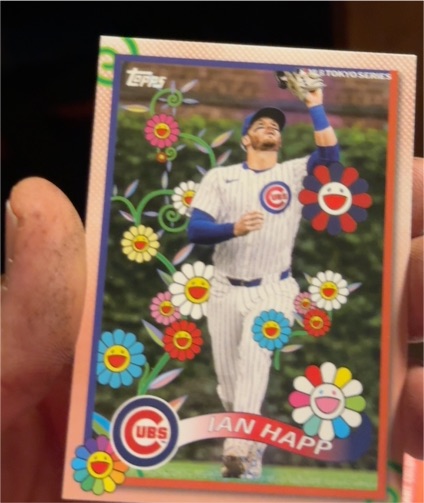 2025 Topps Tokyo Series Takashi Murakami #12 Ian Happ — front
