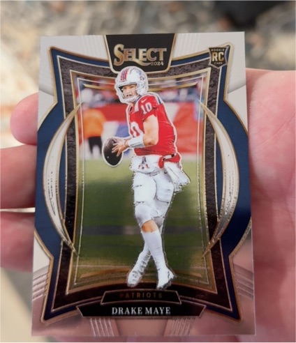 2024 Panini Select #27 Drake Maye — front