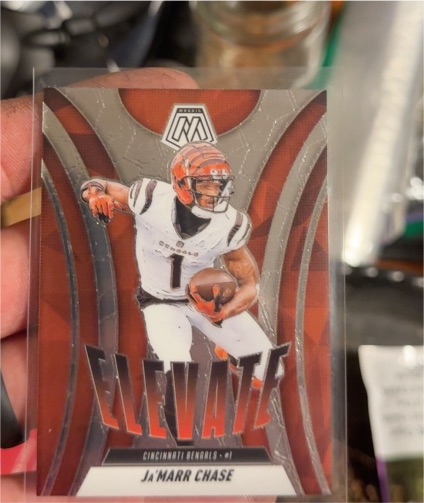 2025 Panini Mosaic #14 Ja'Marr Chase Elevate — front