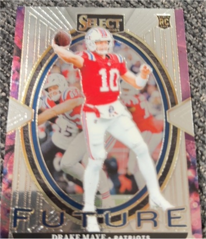 2024 Panini Select #5 Drake Maye Select Future — front