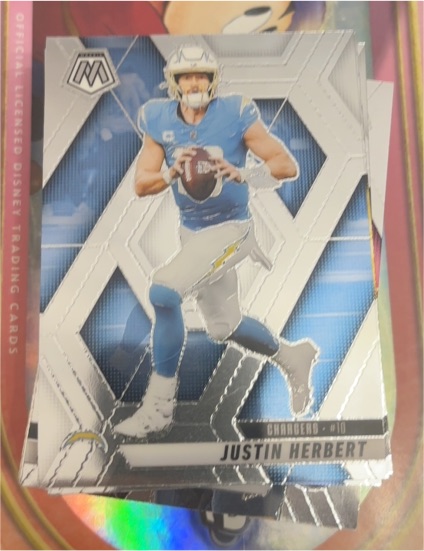 2025 Panini Mosaic #80 Justin Herbert — front
