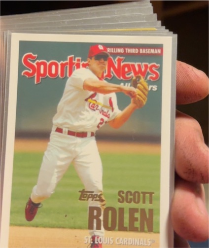 2005 Topps Sporting News All-Stars #722 Scott Rolen — front