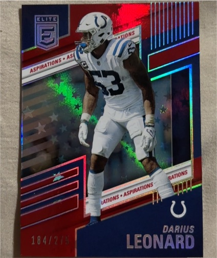 2022 Panini Donruss Elite #28 Darius Leonard — front