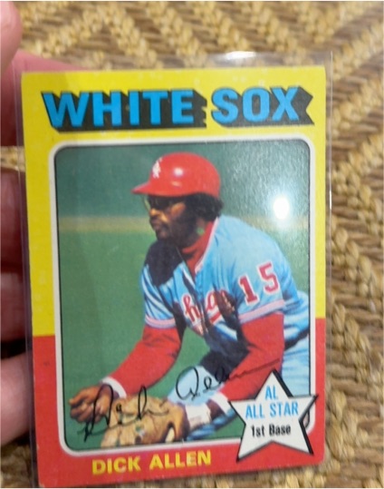 1975 Topps #400 Dick Allen — front