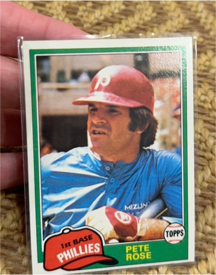 1981 Topps #180 Pete Rose — front