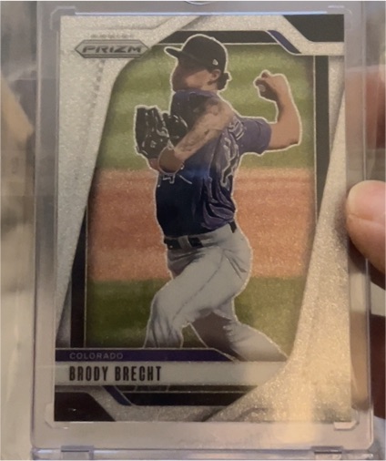 2025 Panini Prizm #235 Brody Brecht — front