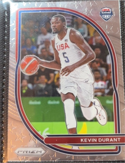 2020-21 Panini Prizm USA Basketball #3 Kevin Durant — front