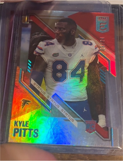 2021 Donruss Elite #184 Kyle Pitts — front