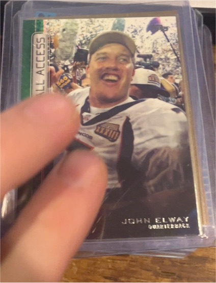 2015 Topps All Access John Elway HOF #AAA-JE — front