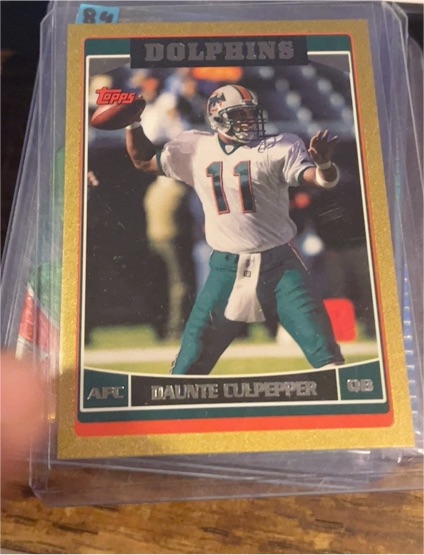 2006 Topps #224 Daunte Culpepper — front