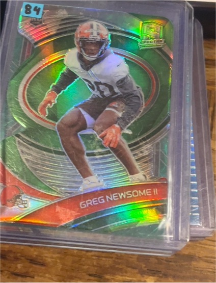 2021 Panini Spectra #84 Greg Newsome II — front