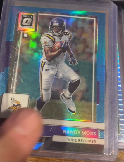 2022 Donruss Optic #8 Randy Moss — front