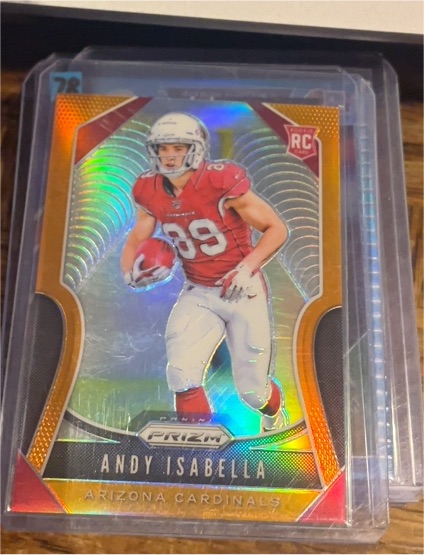 2019 Panini Prizm #349 Andy Isabella — front