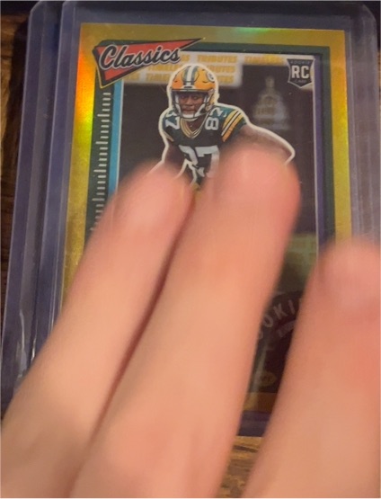 2022 Panini Classics Christian Watson Rookie Card — front