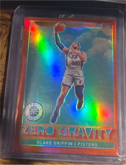 2019-20 Panini NBA Hoops Premium Stock #2 Blake Griffin Zero Gravity — front