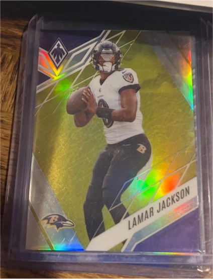 2022 Panini Phoenix Football #15 Lamar Jackson — front