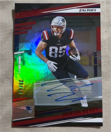 2022 Panini Prestige #203 Hunter Henry — front