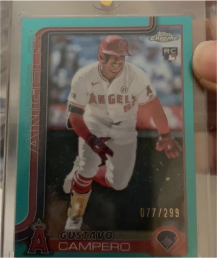 2025 Topps Chrome #63 Gustavo Campero — front