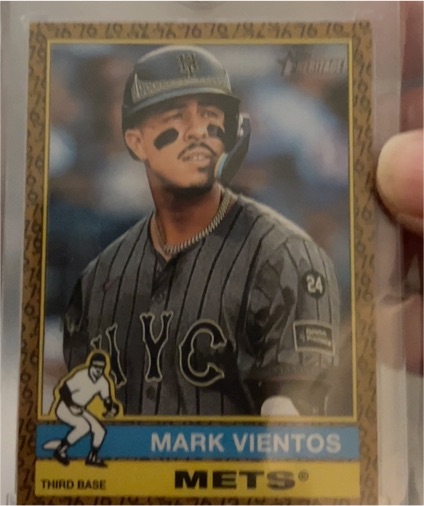 2025 Topps Heritage #278 Mark Vientos — front