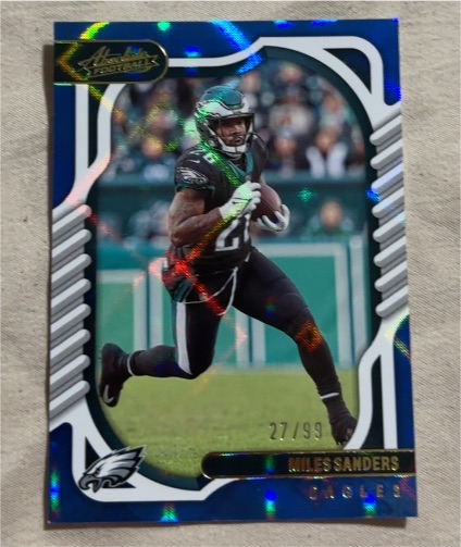 2022 Panini Absolute Football #73 Miles Sanders — front