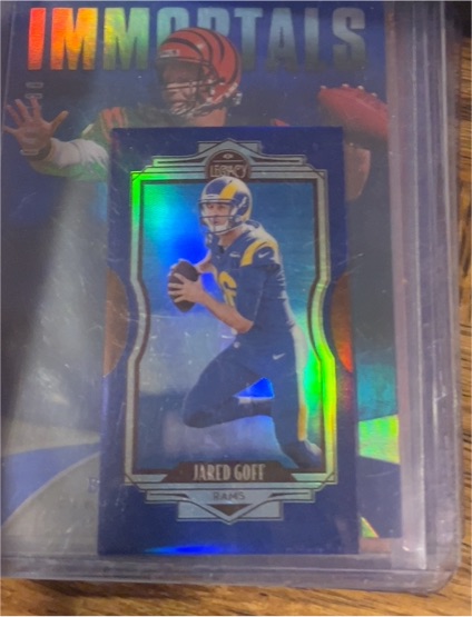 2020 Panini Select Immortals Jared Goff — front