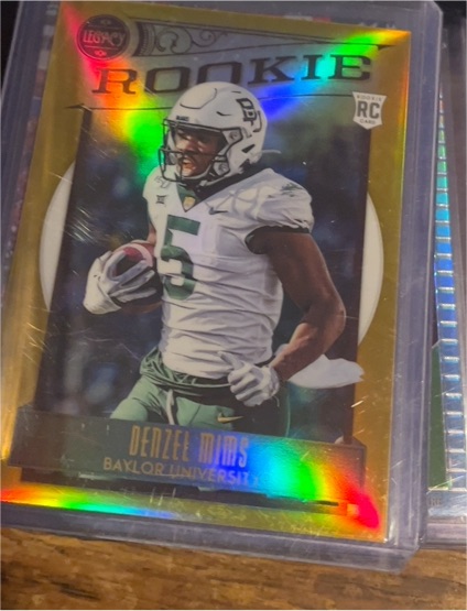 2020 Leaf Rookie #RC Denzel Mims — front