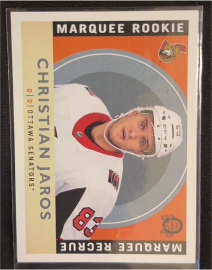 2017-18 O-Pee-Chee Retro #638 Christian Jaros — front