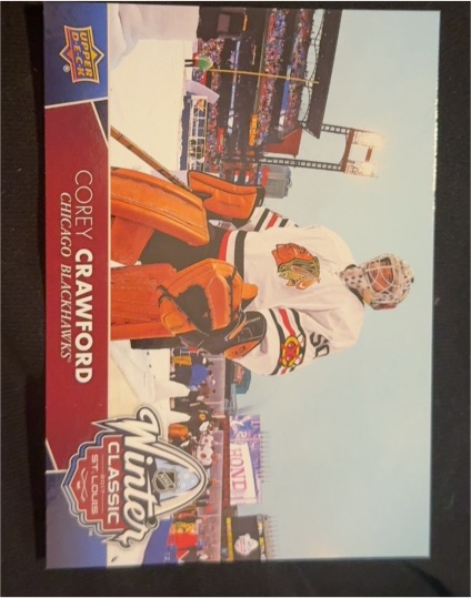 2017-18 Upper Deck NHL Winter Classic #WC-10 Corey Crawford — front