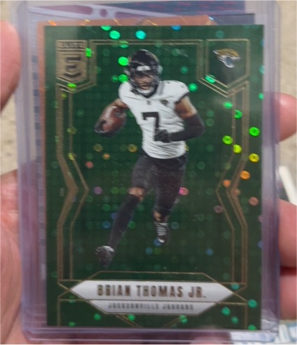 2025 Panini Donruss Elite #27 Brian Thomas Jr. — front