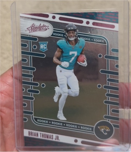 2024 Panini Absolute #123 Brian Thomas Jr. — front