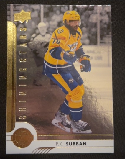 2017-18 Upper Deck Shining Stars #SSD-6 P.K. Subban — front