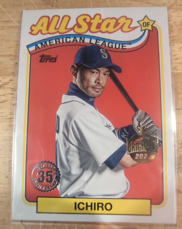 2024 Topps Series 2 1989 Topps Baseball 35th Anniversary All-Star #89ASB-38 Ichiro Suzuki — front