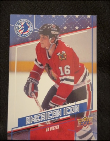 2022 Upper Deck National Hockey Card Day USA-14 John LeClair — front