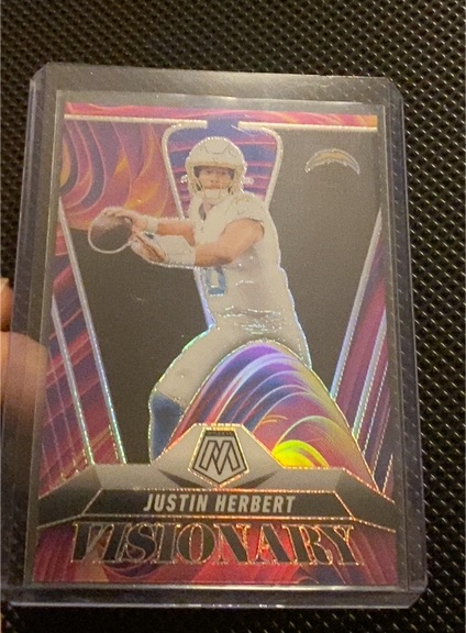 2025 Panini Mosaic #14 Justin Herbert — front