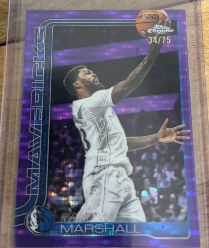 2025-26 Topps Chrome #28 Naji Marshall — front